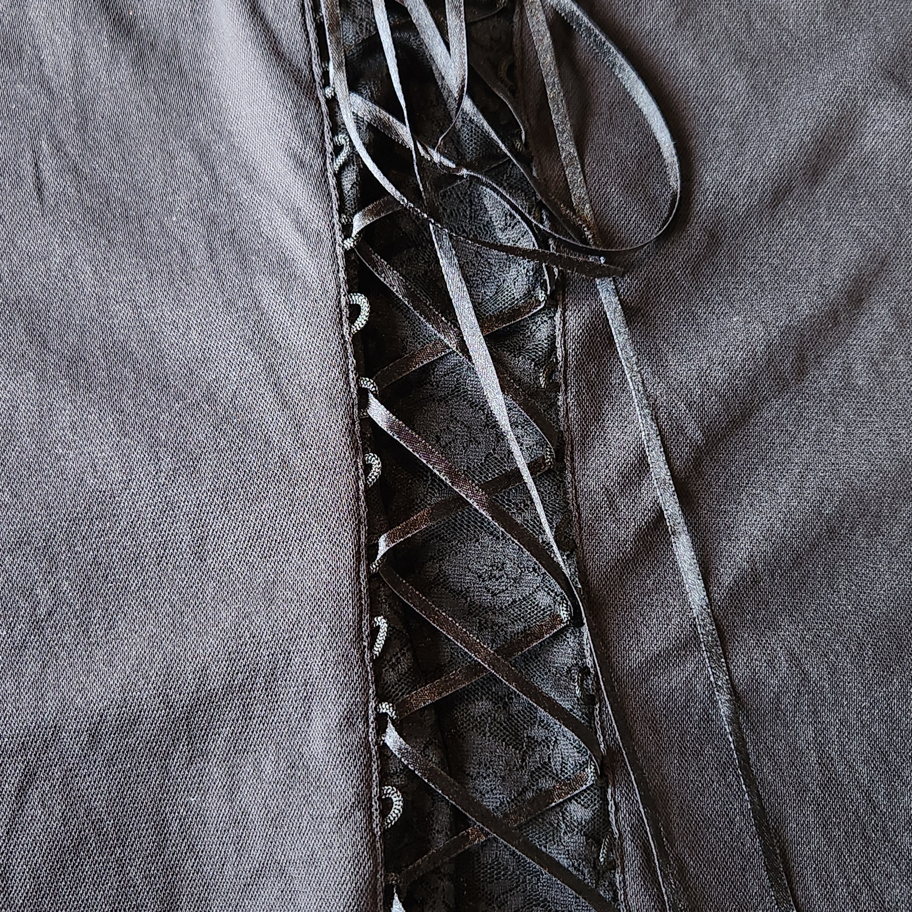 Whimsigoth Lace-Up Tank (S/M)