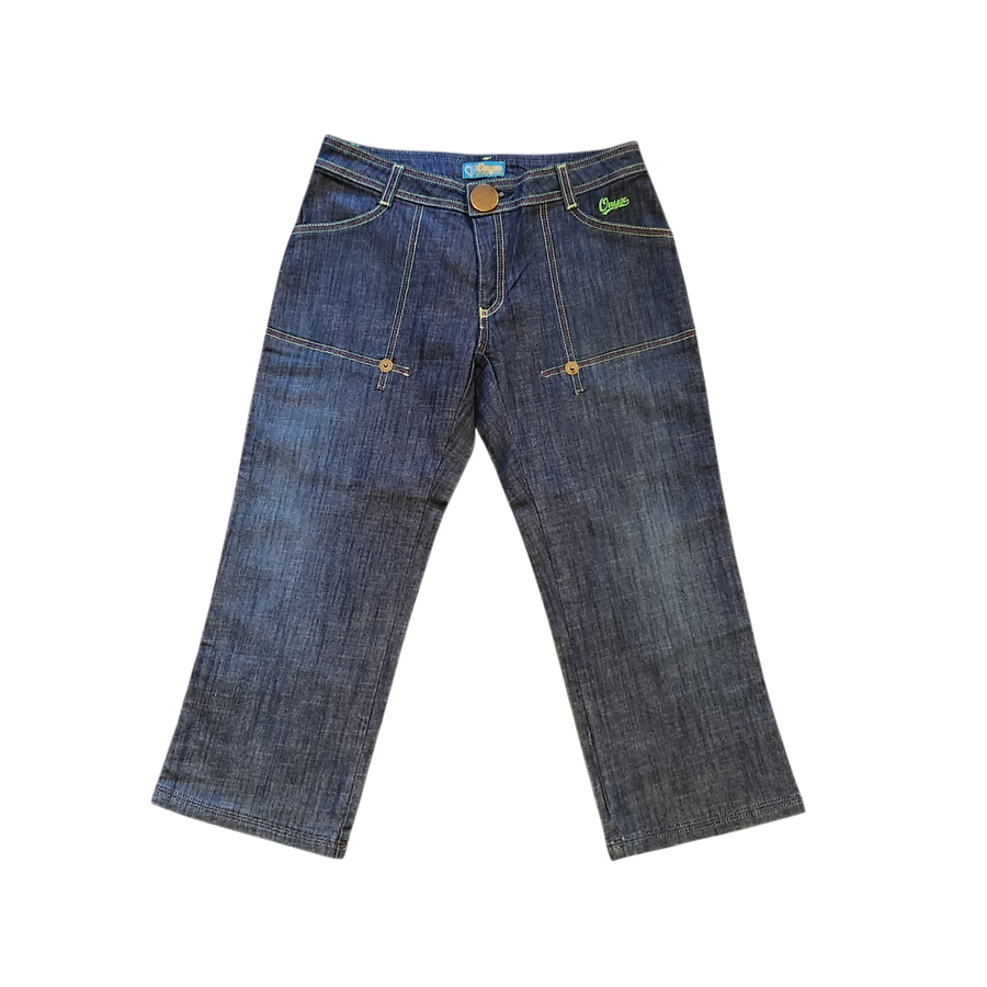 Onyx Y2k Denim Capri Pant (M)