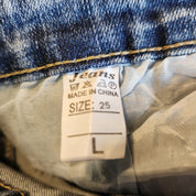 Floral Sequin Flare Jeans (M/L)