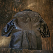 Black Leather Butterfly Jacket (M-L)