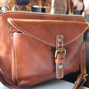 Patricia Nash Soft Cattle Beige Side Body Purse