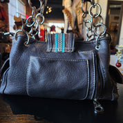 Turquoise Montana West Bag