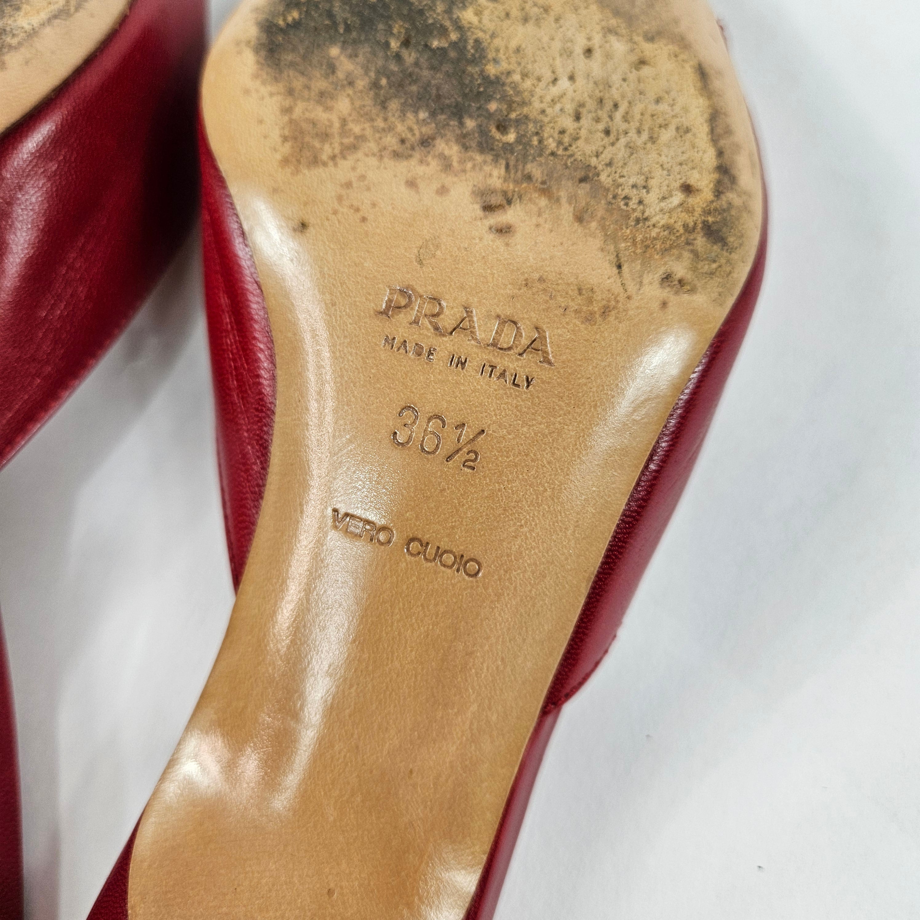 Vintage Prada Kitten Heels (6)