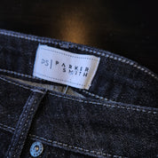 Gothic-Wolf Denim Mini Skirt (S)