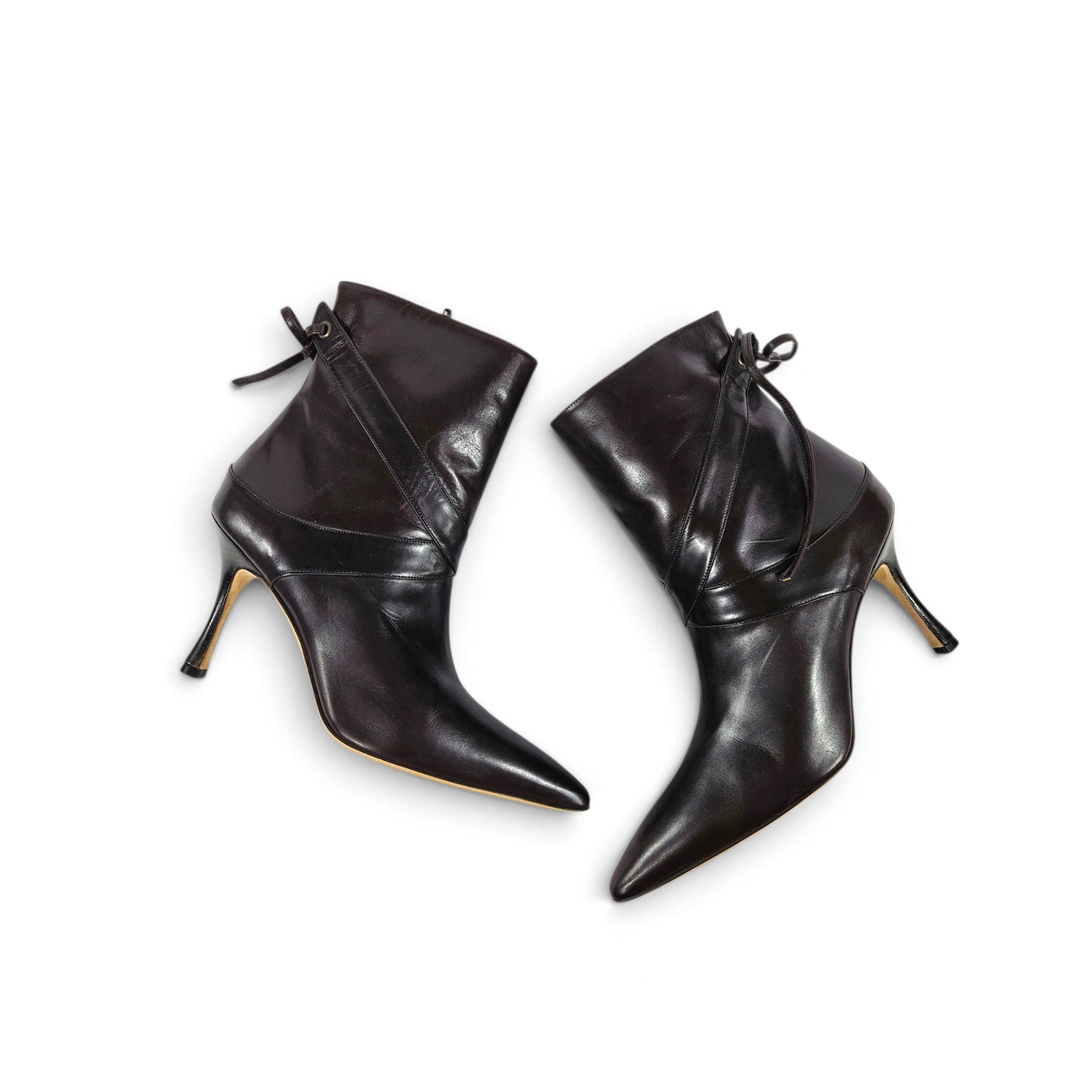 Vintage Manolo Blahnik Heeled Boots (7)