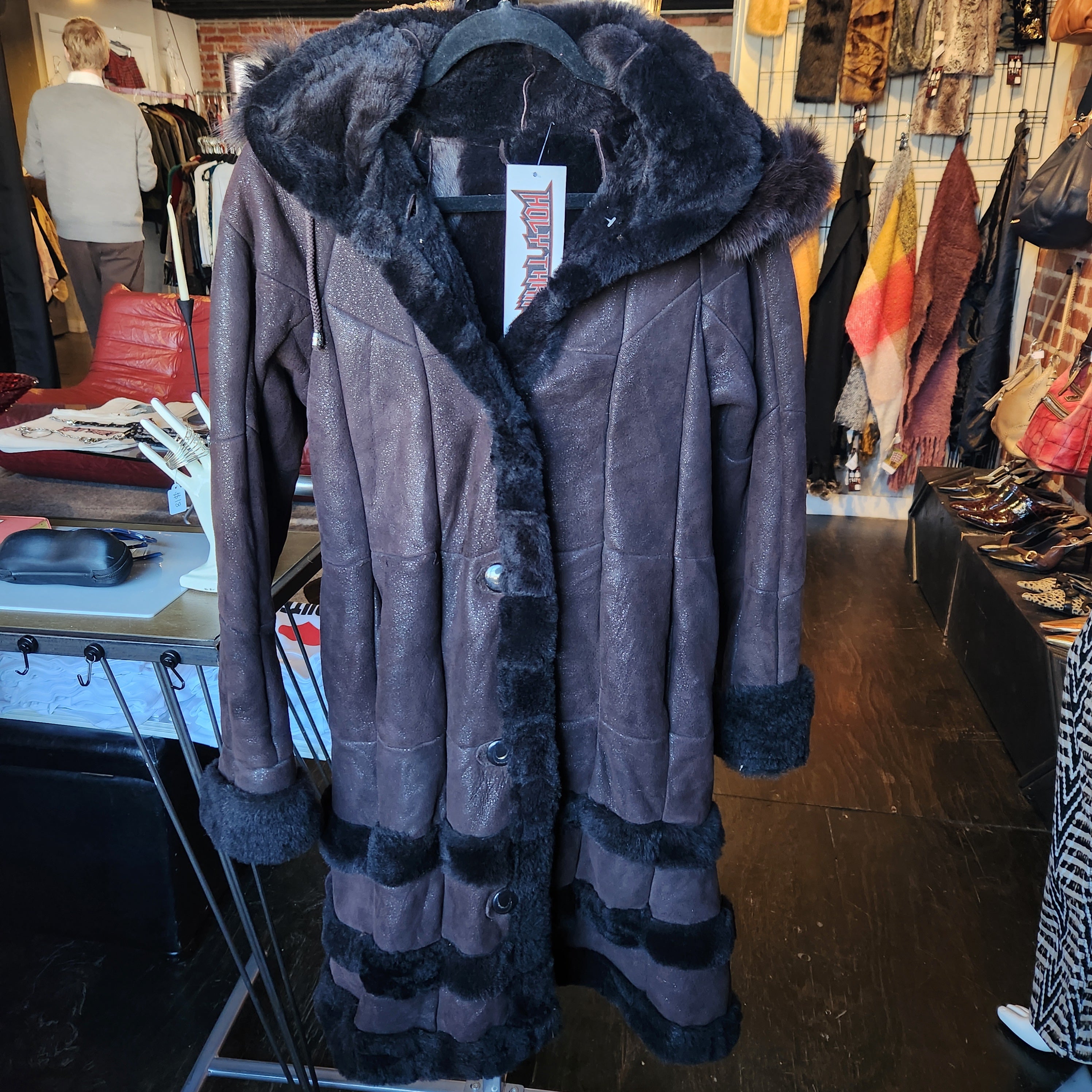 Brown Dream Fur Coat (S/M)