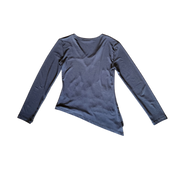 Asymmetrical Floral Sequin Top (S/M)