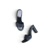 Vintage Gucci by Tom Ford Era Monogram Mule Heels (9.5)
