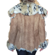 Scalloped Cheetah Jacket (M/L)