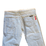 Patchwork Flare Jeans (S)