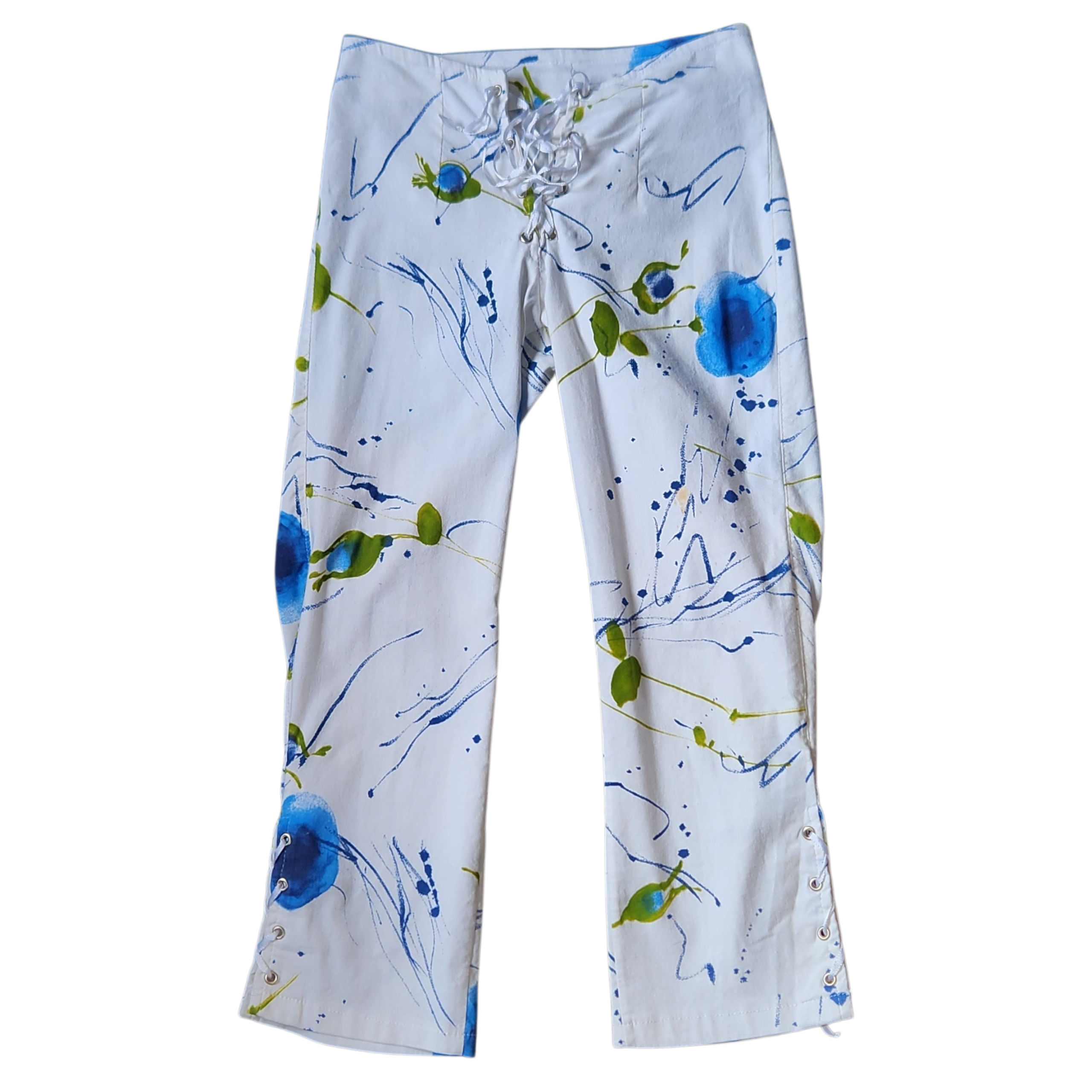 Abstract Artist Low Rise Capri Pants (XS)