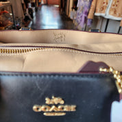 Coach Black & Creme Bag