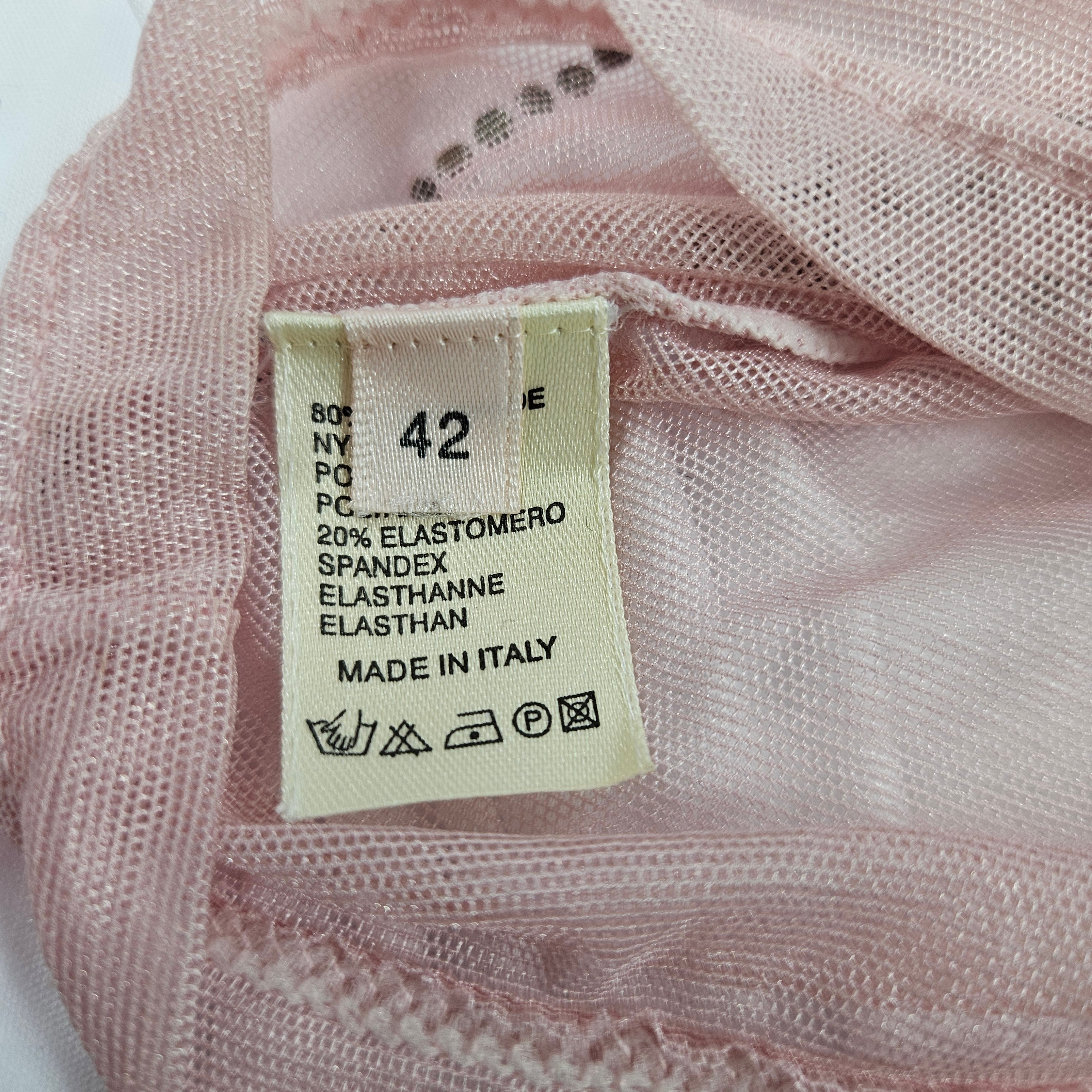 Vintage Y2K Roberto Cavalli Pink Embellished Cami Top (M)