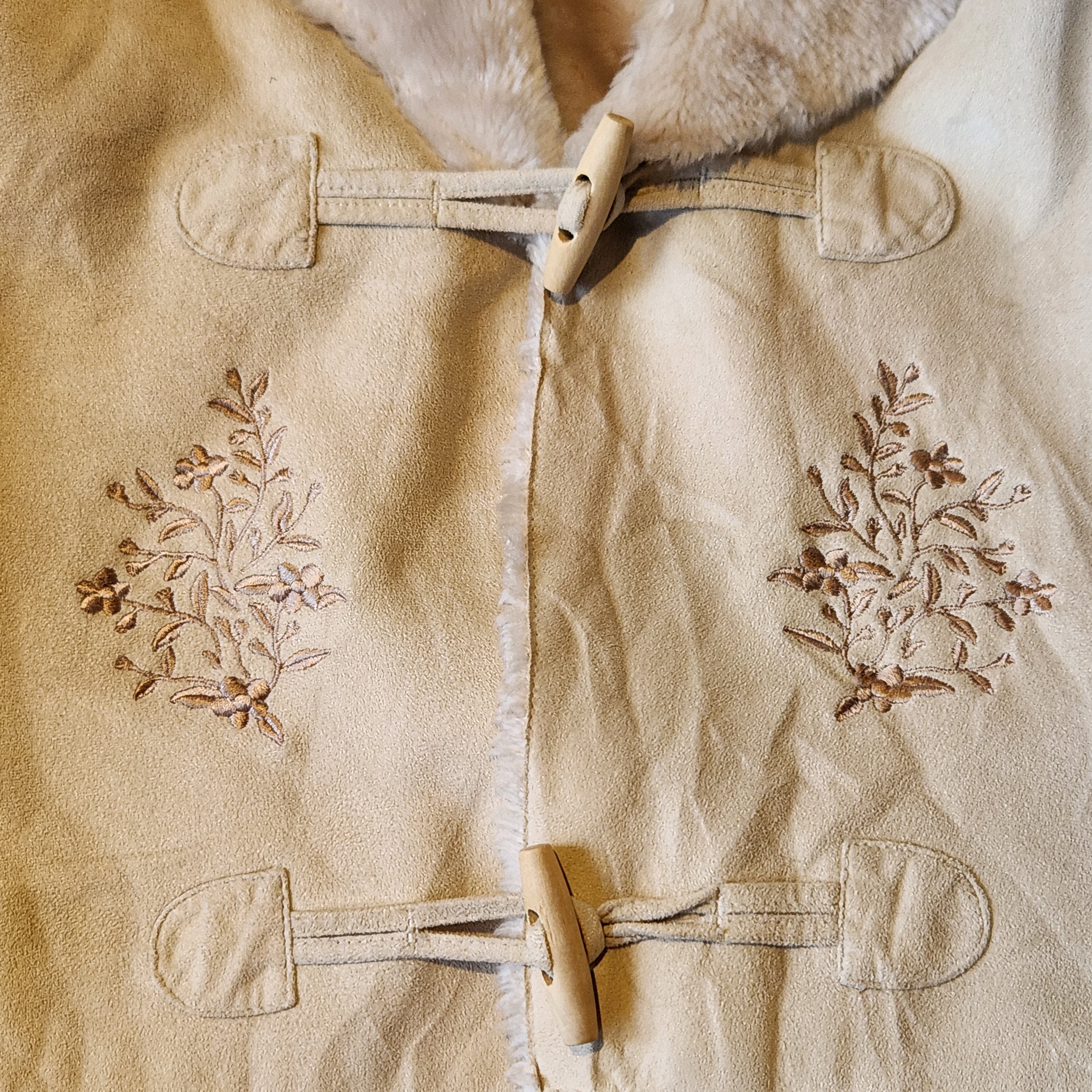 White Embroidered Duster (M)
