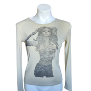 Bedazzled Baddie Mesh Top (S)