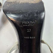 Vintage Prada T-Strap Heels - (7)