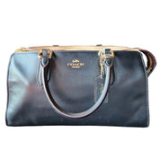 Coach Black & Creme Bag