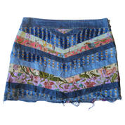 Paisley Patchwork Mini Skirt by Yutopia (L)