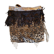 Custom Fringe Cheetah Belt (M)