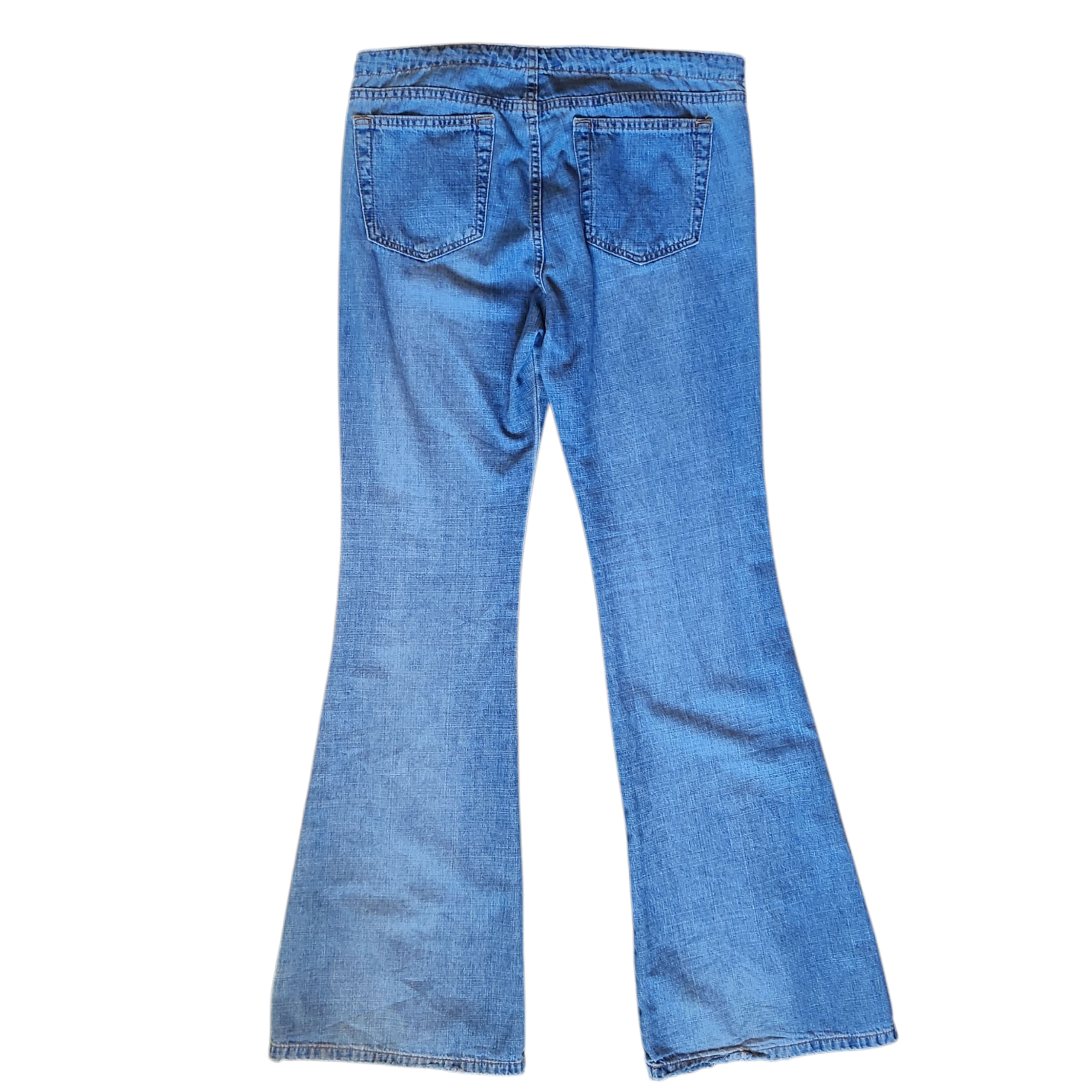 Light Wash Hippie Flare Jeans