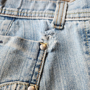 Juicy Couture Zodiac Y2k Denim Jorts (M/L)