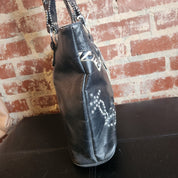 Black Studded Bag