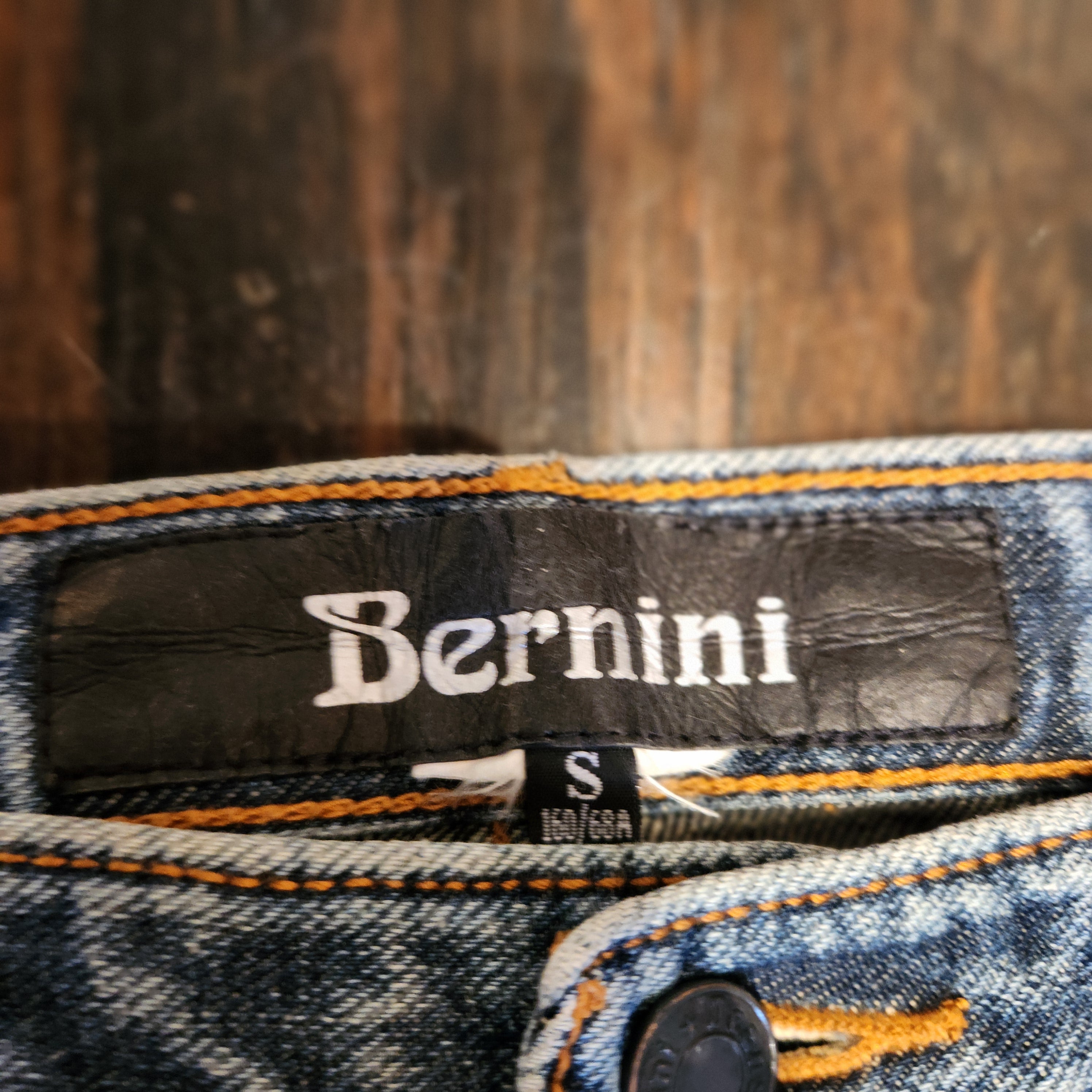 Floral Sequin Jeans (S)