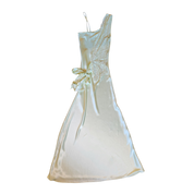 Silky Sherbet Green Maxi Dress (XS)