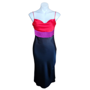 Strappy Sweetheart Double Slit Dress (S)