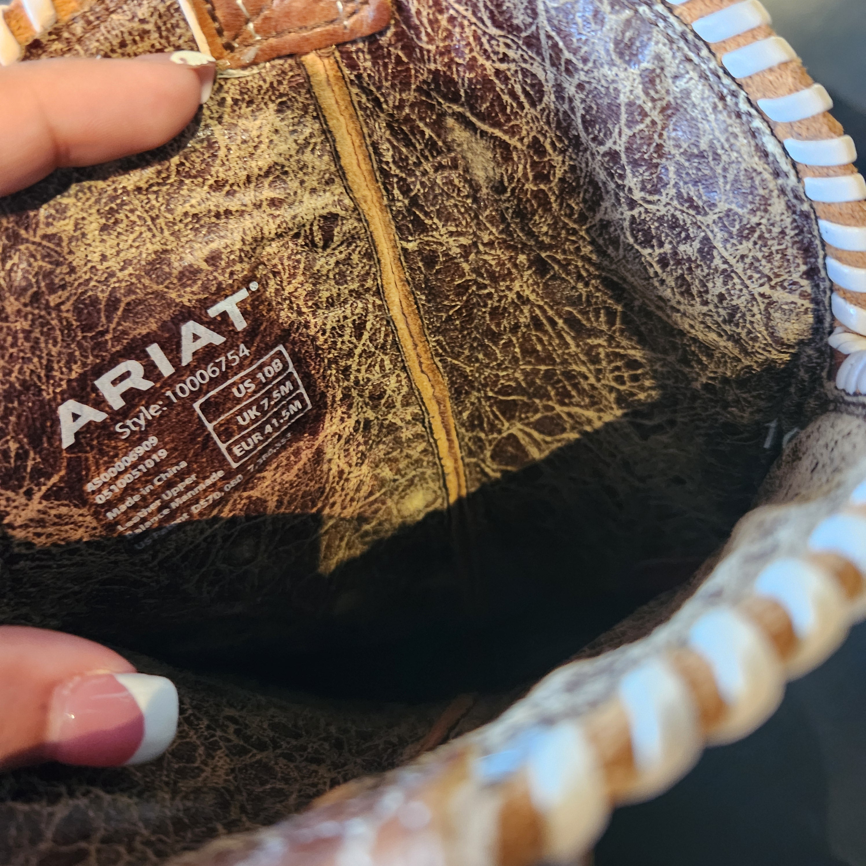 Leather Western Boots (10)