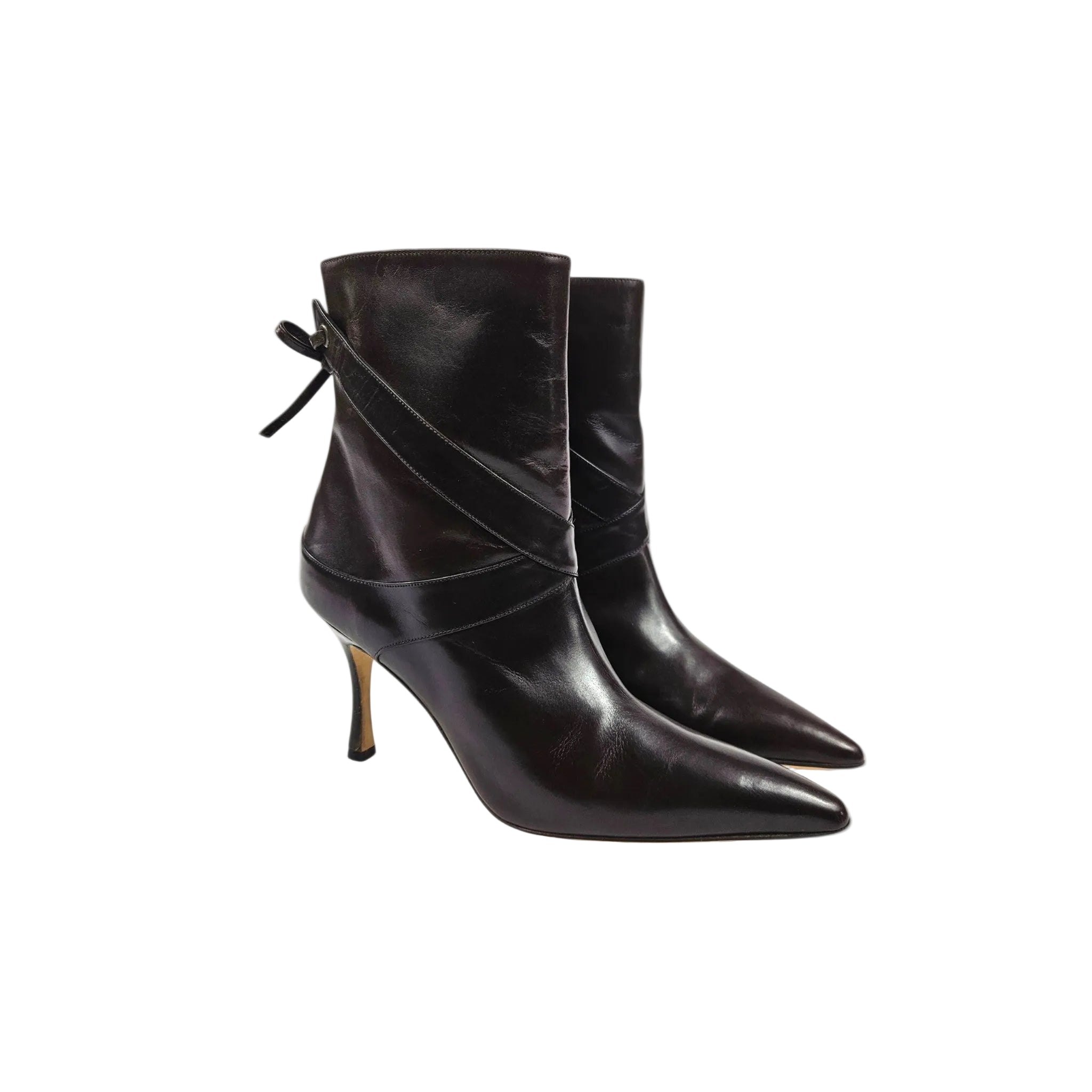 Vintage Manolo Blahnik Heeled Boots (7)