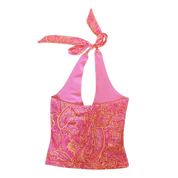 Paisley Disco Halter Top (M)