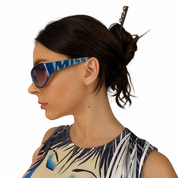 Miss Sixty Deadstock Blue Logo Sunglasses + Case
