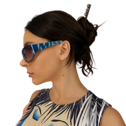 Miss Sixty Deadstock Blue Logo Sunglasses + Case