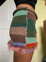 Fur Trim Skirt- Siren (XS-2XL)