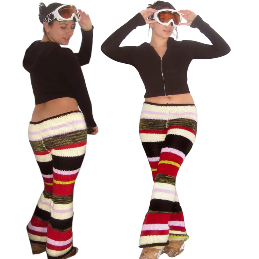 Après Stripe Knit Pants (XS-2XL)