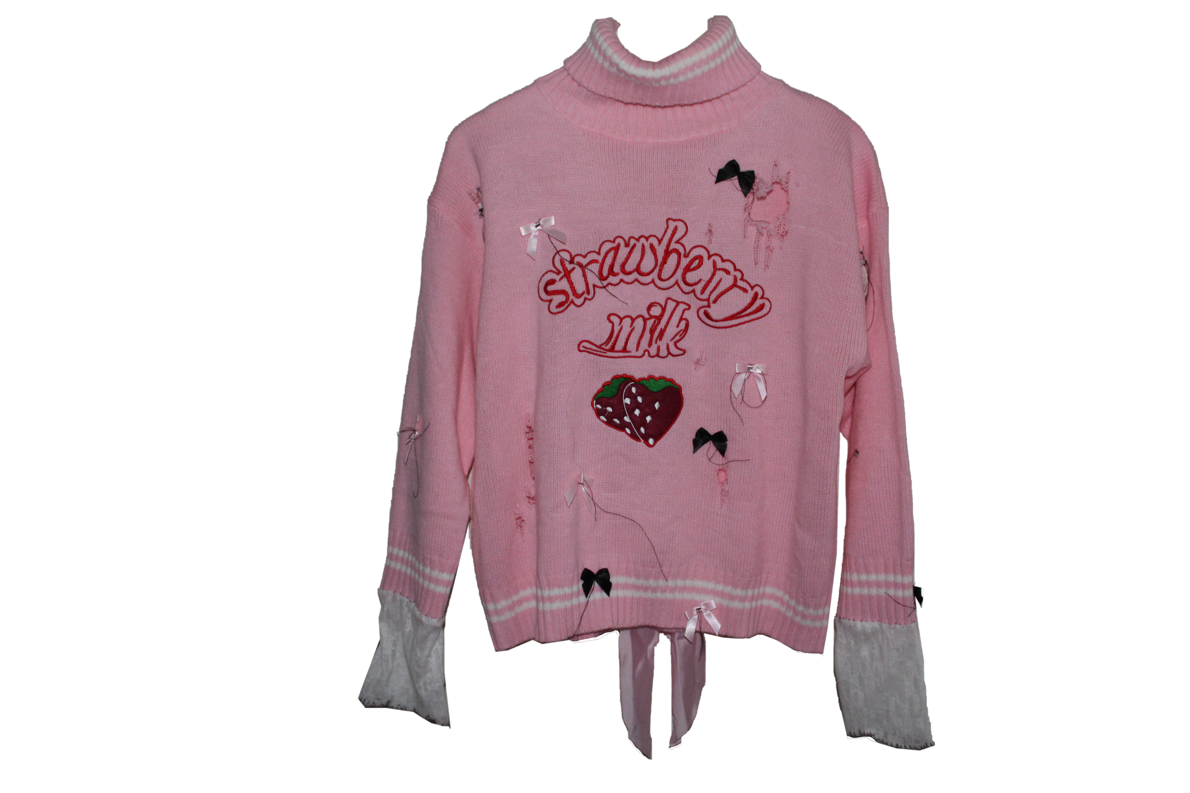 ,,✩,strawe,,berry mίlk sweater,✩,,