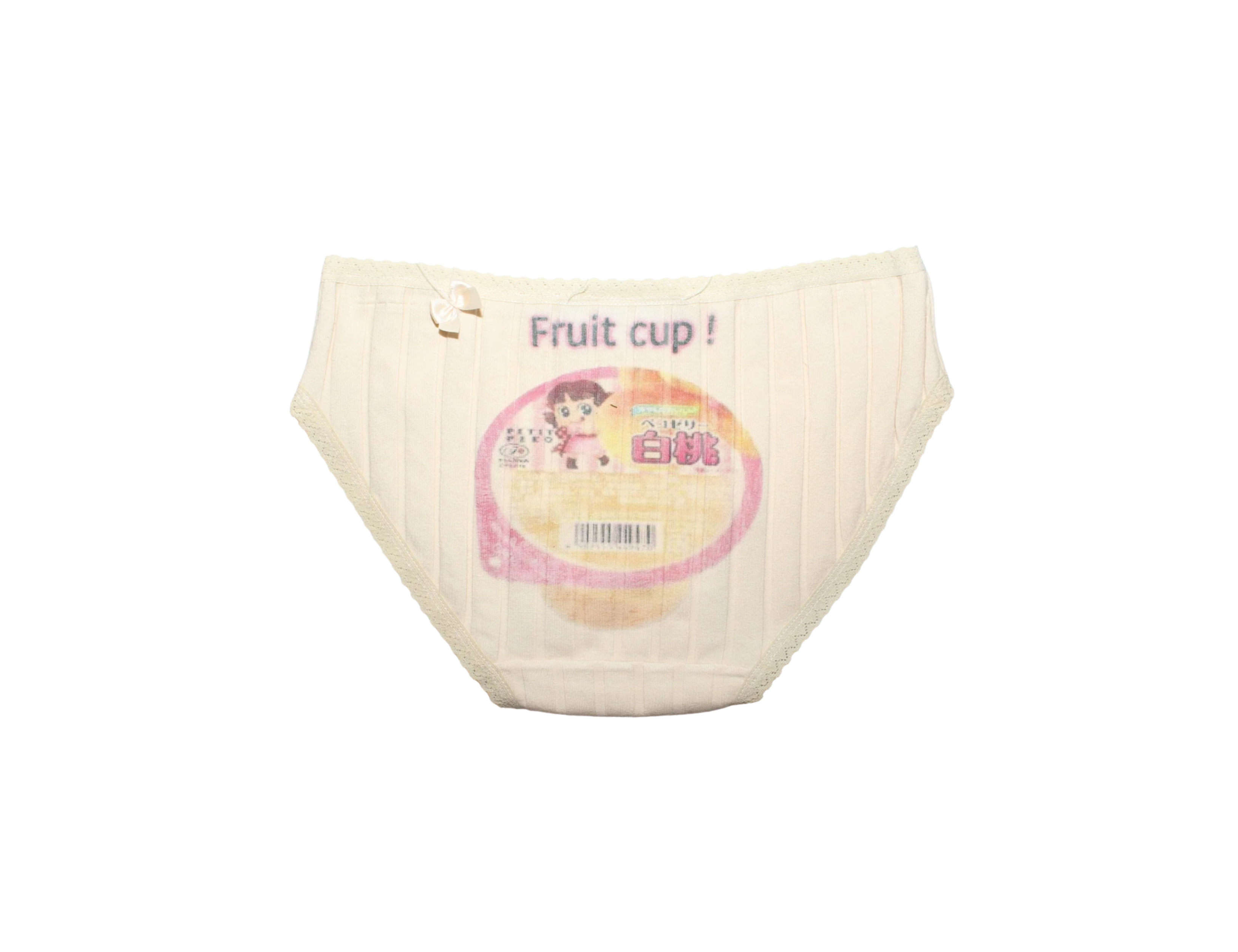 cake batter pink fruit cup underwear .