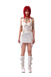 Cupid’s Aftermath Dress in White (XS-XL)