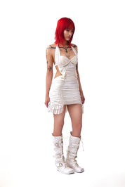 Cupid’s Aftermath Dress in White (XS-XL)