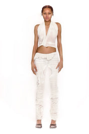 Threads Of Desire Pants in White (XS-XL)