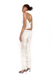 Threads Of Desire Pants in White (XS-XL)