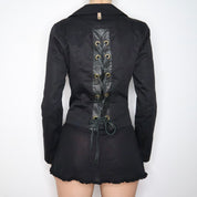 Y2K MACKAGE Corset Blazer (M)