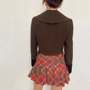 cropped overcoat - small