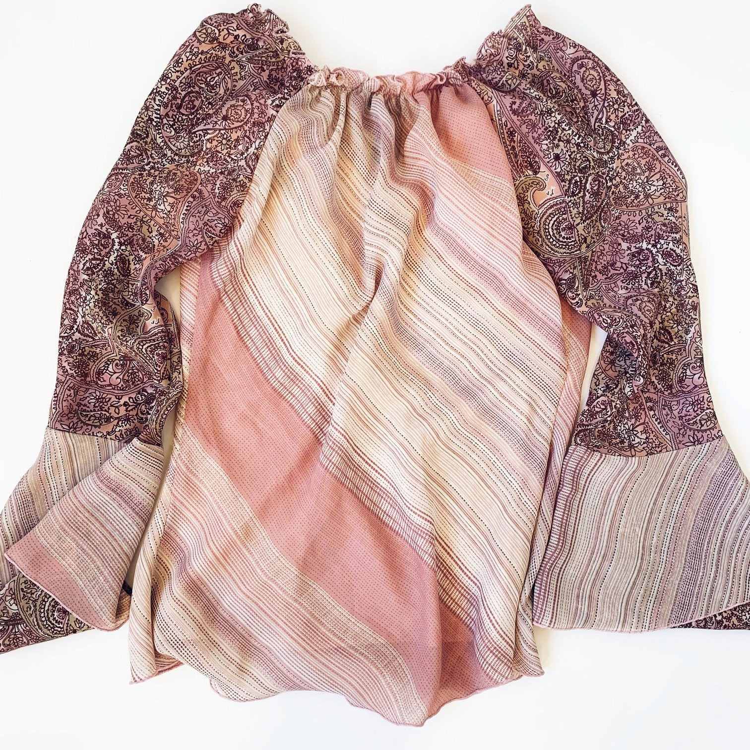 Flowy Pink Hippie Top