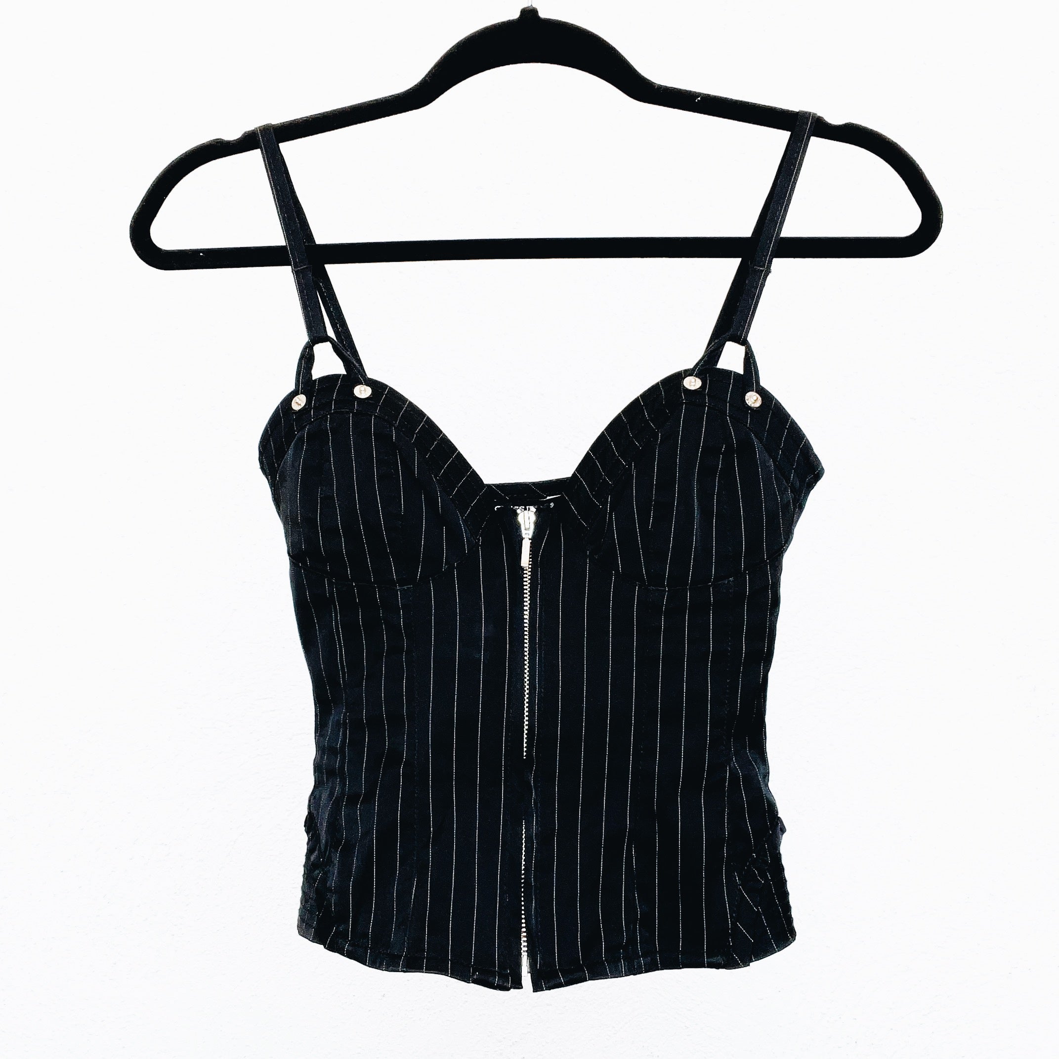 Vintage Black Guess Bustier