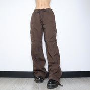 Baggy Brown Cargo Pants (L-XL)
