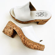 Vintage Cork Platform Slides