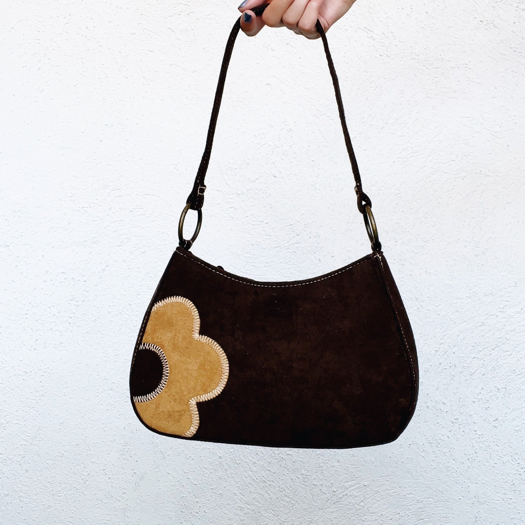 Groovy Brown Shoulder Bag