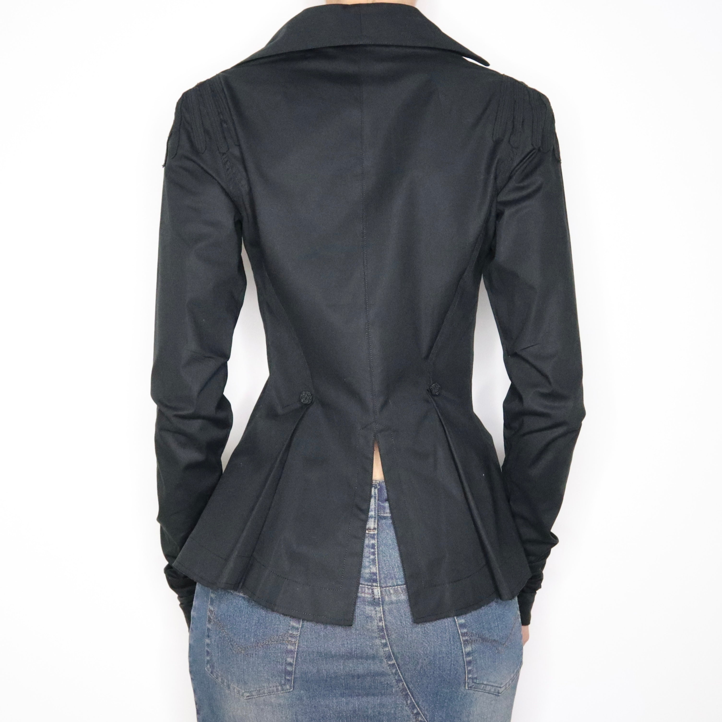 90s BRYON LARS Gothic Blouse (M)